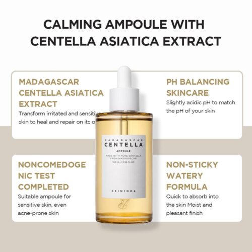 SKIN1004 Madagascar Centella Asiatica Ampoule Facial Serum - Image 3