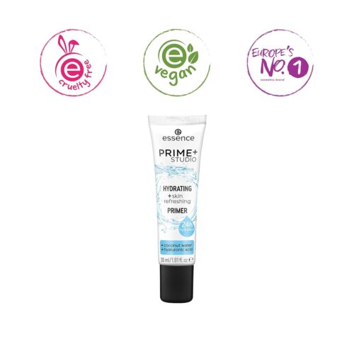 Essence Prime+ Studio Hydrating + Skin Refreshing Primer - Image 3